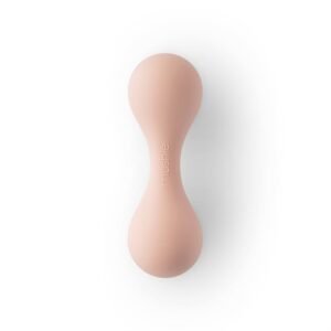 Mushie silikoninis kūdikio barškutis – Blush