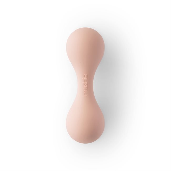 Mushie silikoninis kūdikio barškutis – Blush