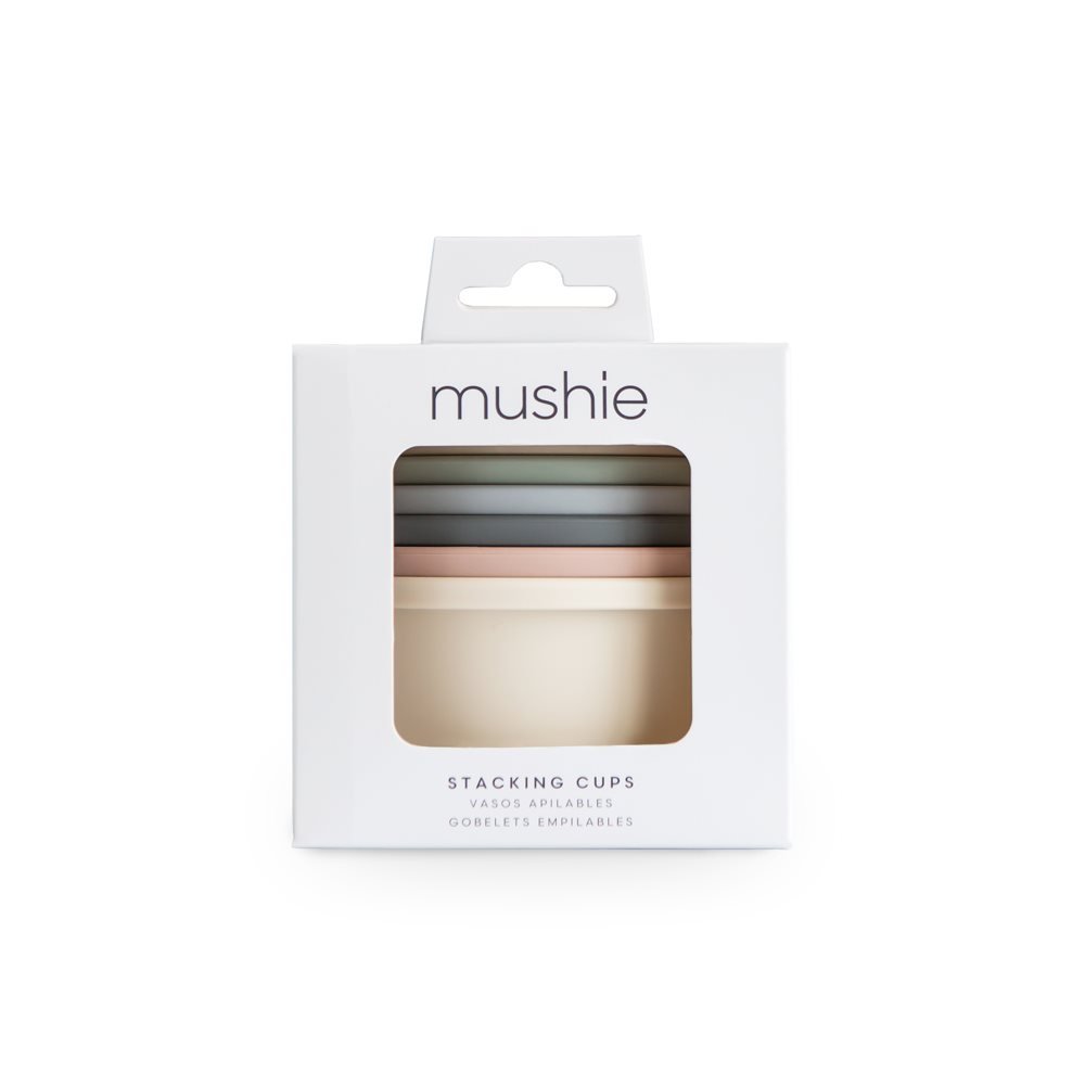 Mushie sudedami puodeliai (Stacking Cups) – Original
