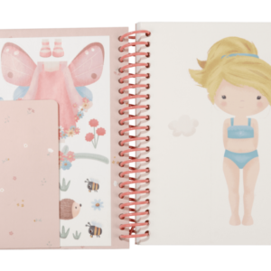 Little Dutch „Dress me up“ knygelė „Rosa & Friends“