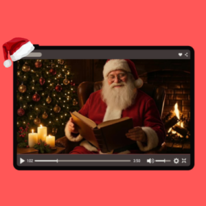 Personalizuotas Kalėdų Senelio video sveikinimas
