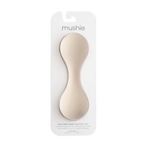 Mushie silikoninis kūdikio barškutis – Natural