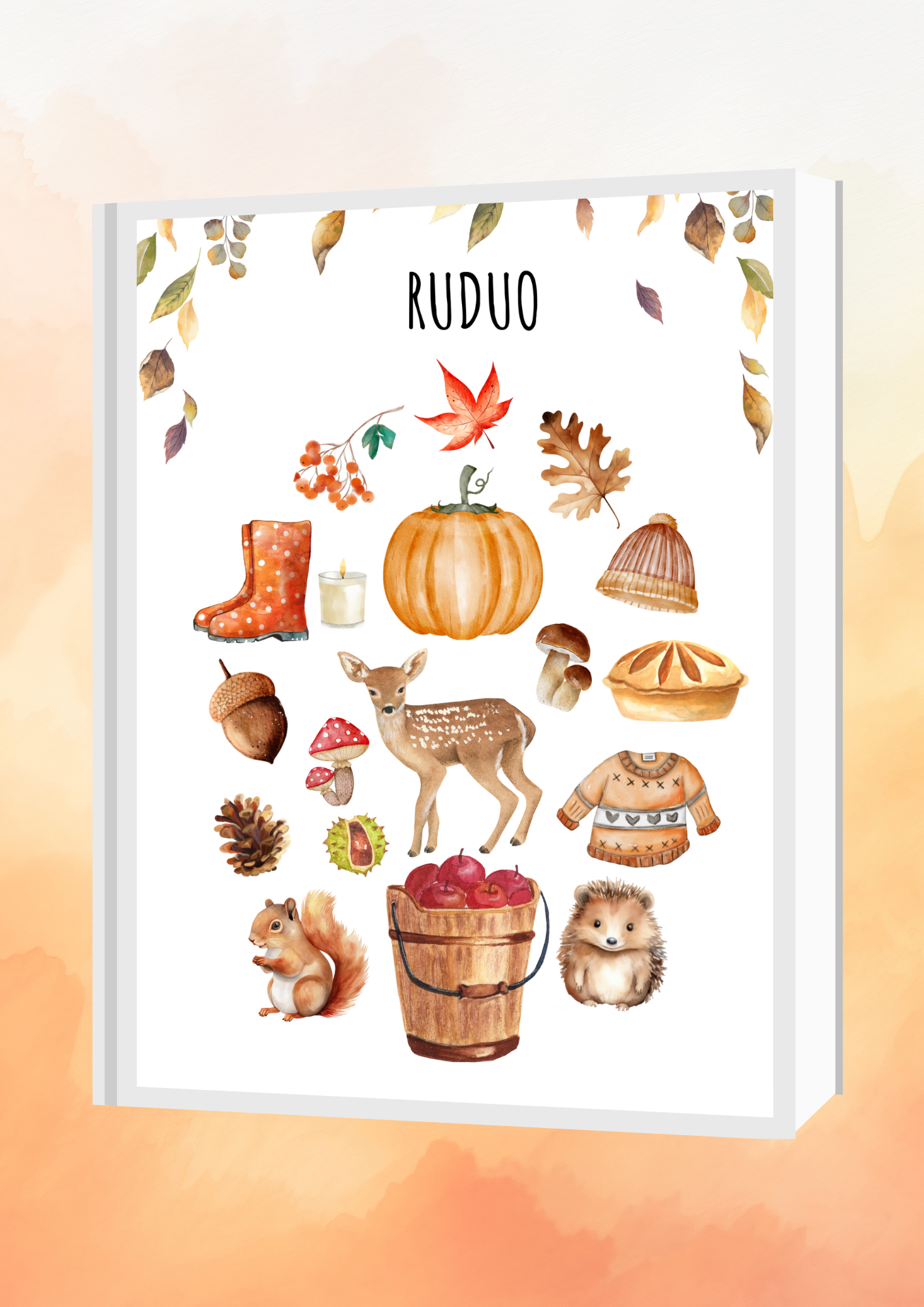 PDF užduotėlių knygelė RUDUO
