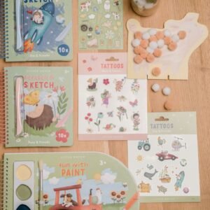 Little Dutch laikinos tatuiruotės „Jim & Friends“