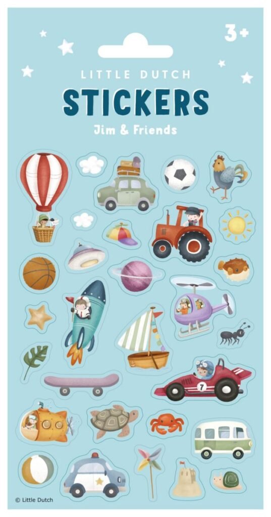 Little Dutch lipdukai „Jim & Friends“