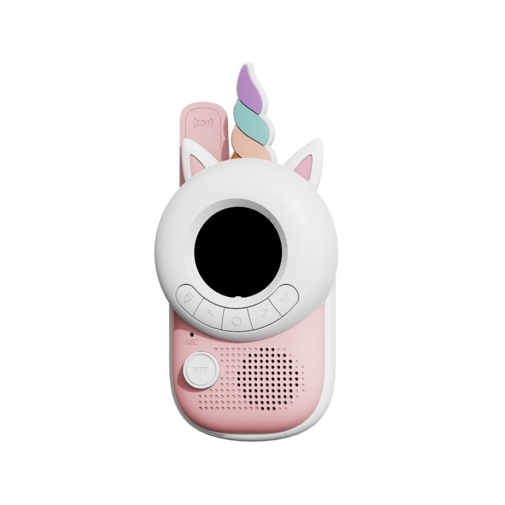 The Zoo Family Walkie Talkie - Unicorn vaikiškos racijos vienaragiai