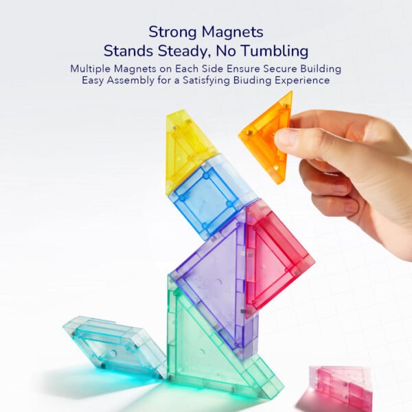 Mideer Mini magnetinis konstruktorius Tangram