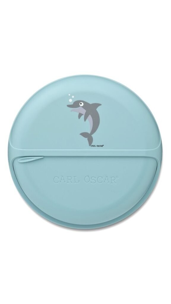 Carl Oscar ratu besisukanti užkandžių dėžutė Delfinas
