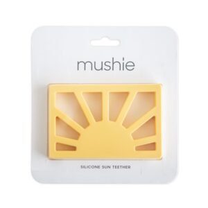 Mushie kramtukas „Saulė“ – Muted Yellow