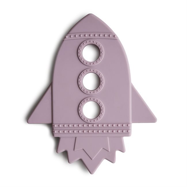 Mushie kramtukas „Raketa“ – Soft Lilac