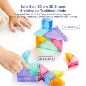 Mideer Mini magnetinis konstruktorius Tangram