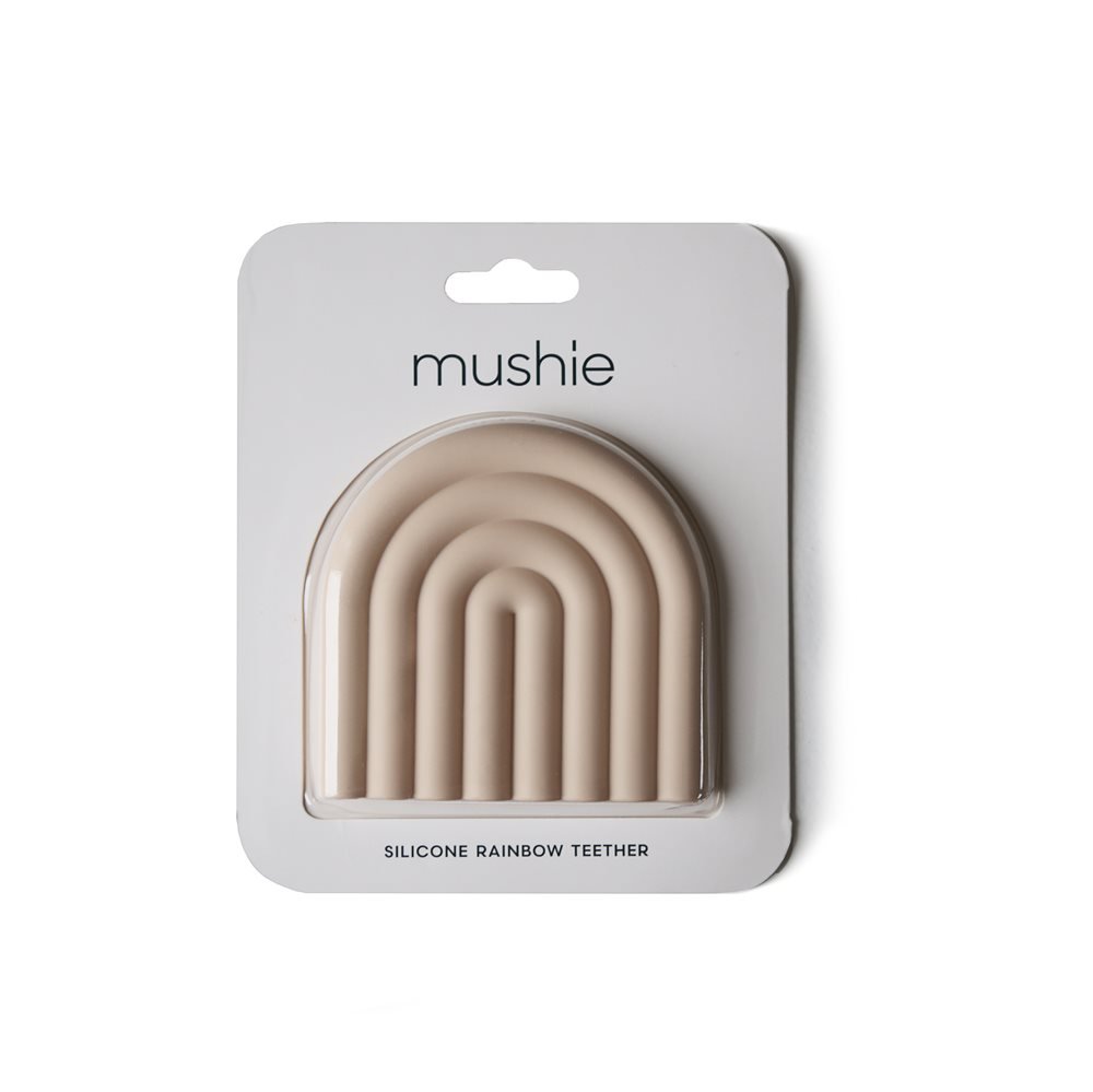 Mushie kramtukas „Vaivorykštė“ – Cambridge Blue