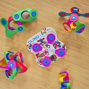 Magnetinis konstruktorius Clixo Tiny&Mighty (9 detalės)