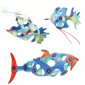 Magnetinis konstruktorius Clixo Ocean Creatures Pack (24 detalės)
