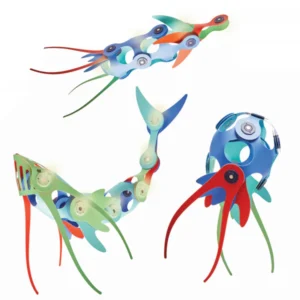 Magnetinis konstruktorius Clixo Ocean Creatures Pack (24 detalės)