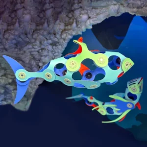 Magnetinis konstruktorius Clixo Ocean Creatures Pack (24 detalės)