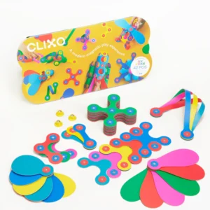 Magnetinis konstruktorius Clixo Rainbow Pack (42 detalės)