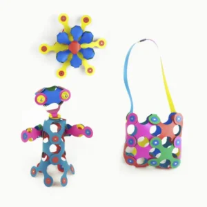 Magnetinis konstruktorius Clixo Rainbow Pack (42 detalės)