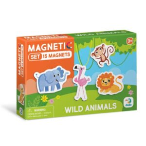 Dodo magnetukų rinkinys Gyvūnai (15 el.)