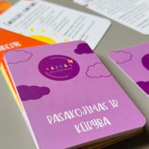 Kelionių žaidimų kortelės vaikams (30 žaidimų)