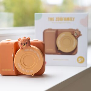 The Zoo Family Zoo Print - Bear vaikiškas fotoaparatas meškutis