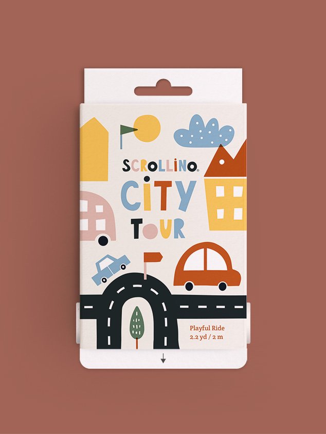 Scrollino City Tour ritininė veiklos knyga