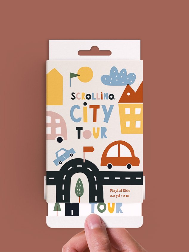 Scrollino City Tour ritininė veiklos knyga