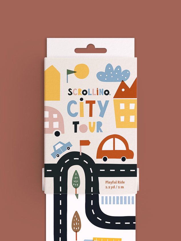 Scrollino City Tour ritininė veiklos knyga