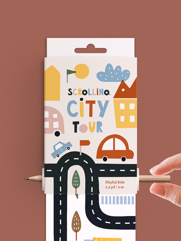 Scrollino City Tour ritininė veiklos knyga