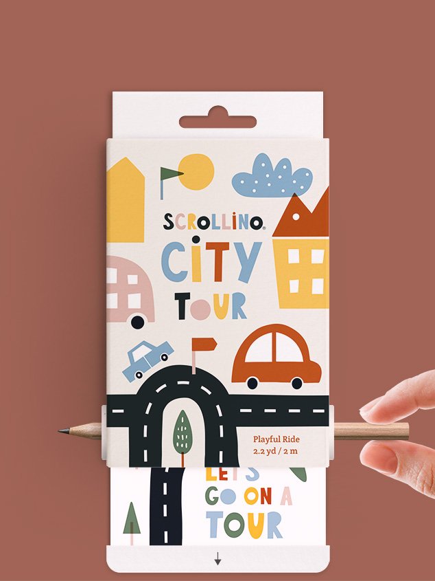 Scrollino City Tour ritininė veiklos knyga