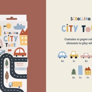 Scrollino City Tour ritininė veiklos knyga