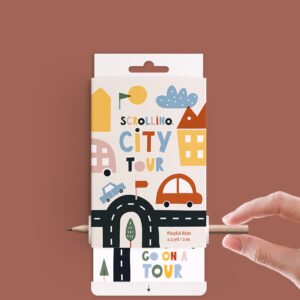 Scrollino City Tour ritininė veiklos knyga