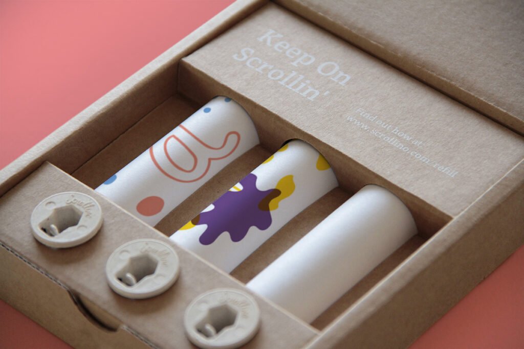 Scrollino Coloring Refills - ritininės knygos spalvinimo papildymai