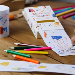 Scrollino Coloring Refills - ritininės knygos spalvinimo papildymai