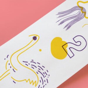 Scrollino Coloring Refills - ritininės knygos spalvinimo papildymai