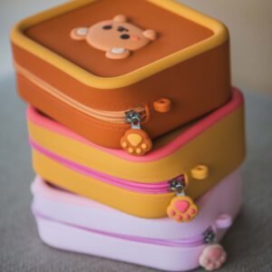 Zoo Family silikoninis krepšelis meškiukas