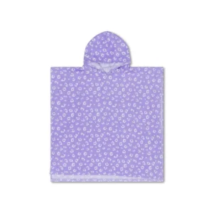 Swim Essentials paplūdimio pončas LILA LEOPARDAS 65cmx65cm