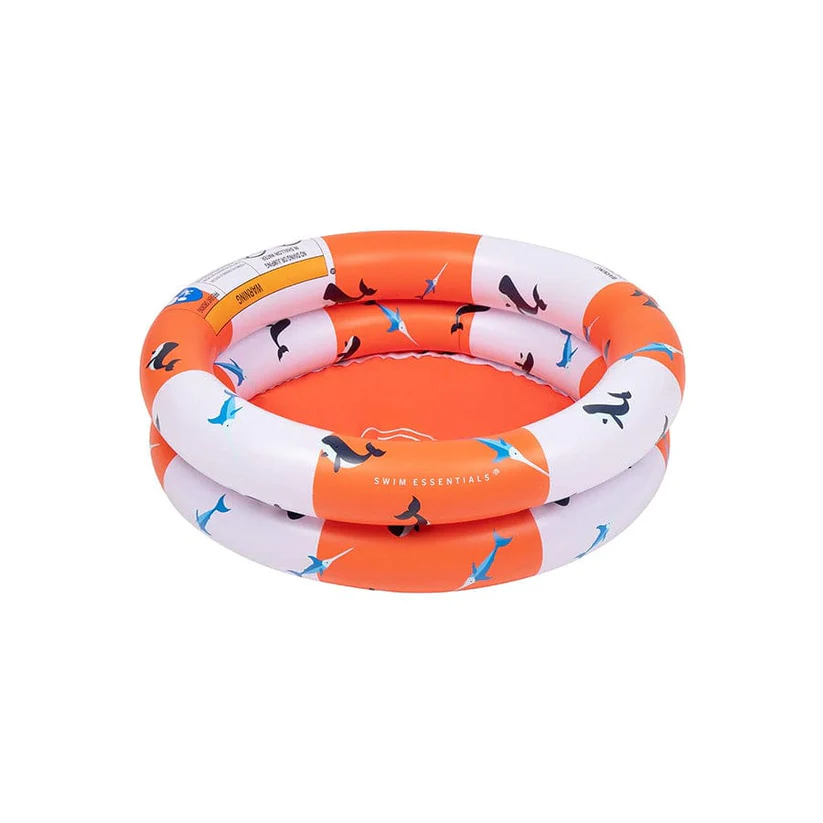 Swim Essentials pripučiamas baseinas vaikams OCEAN STRIPES 60cm