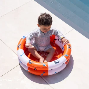 Swim Essentials pripučiamas baseinas vaikams OCEAN STRIPES 60cm