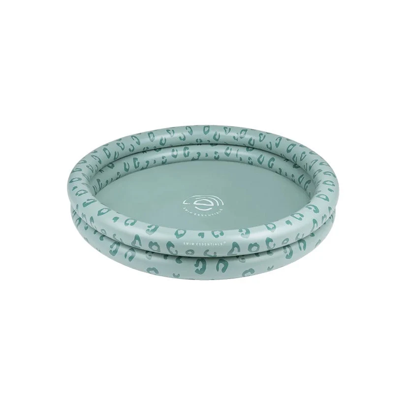 Swim Essentials pripučiamas baseinas vaikams GREEN LEOPARD 100cm