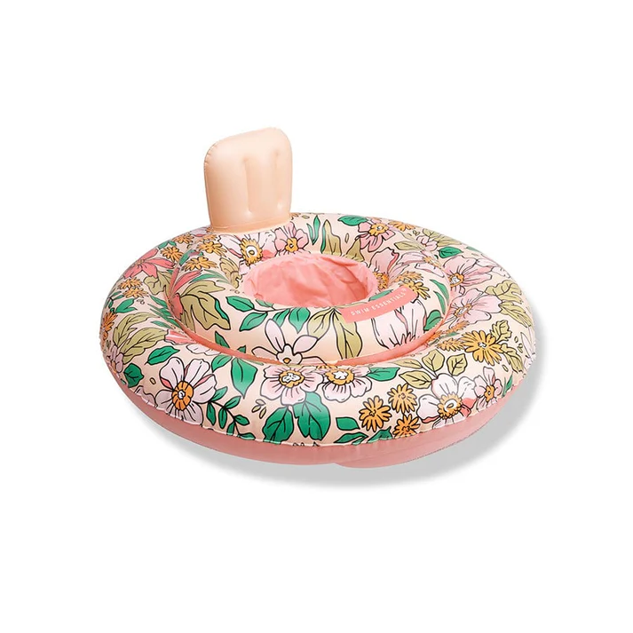 Swim Essentials pripučiamas plaukimo ratas vaikams 0-1 metų BLOSSOM