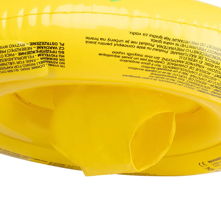 Swim Essentials pripučiamas plaukimo ratas vaikams 0-1 metų YELLOW SAFARI