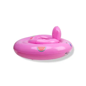 Swim Essentials pripučiamas plaukimo ratas vaikams 0-1 metų PINK SAFARI