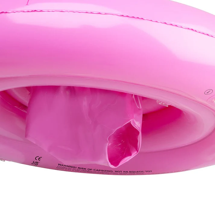 Swim Essentials pripučiamas plaukimo ratas vaikams 0-1 metų PINK SAFARI
