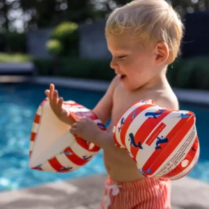 Swim Essentials pripučiamos rankovės vaikams OCEAN STRIPES 2-6m
