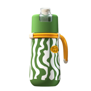 Mideer 2in1 gertuvė su purškikliu ir dulksna, 500ml - Water Green